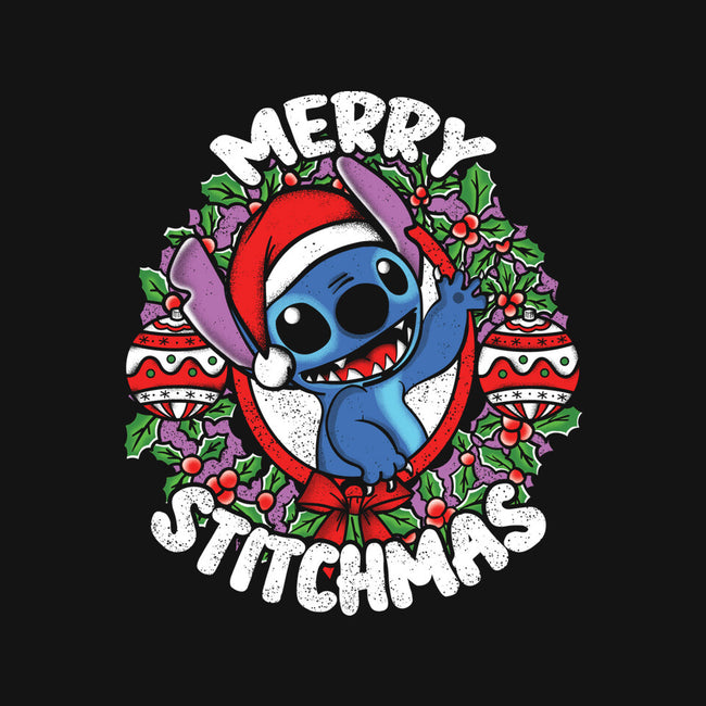 Merry Stitchmas-none memory foam bath mat-turborat14