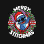 Merry Stitchmas-none memory foam bath mat-turborat14