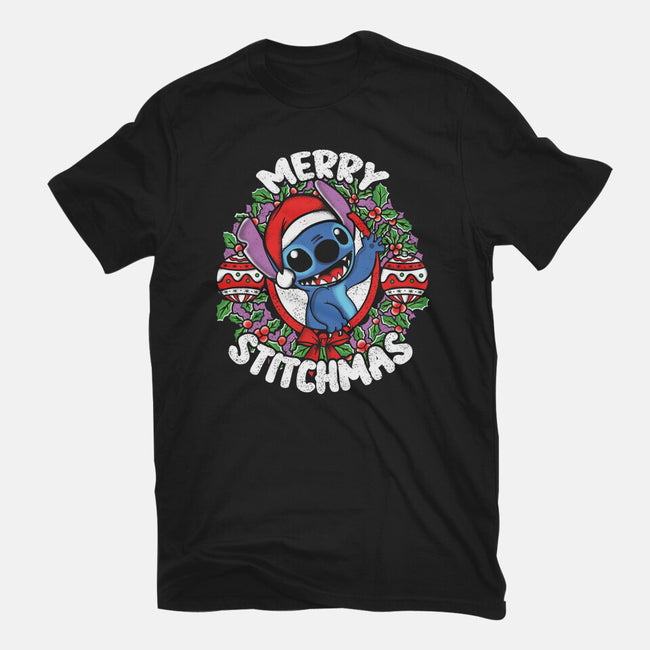 Merry Stitchmas-womens fitted tee-turborat14