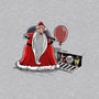 We All Float Down Here Santa-baby basic onesie-zascanauta