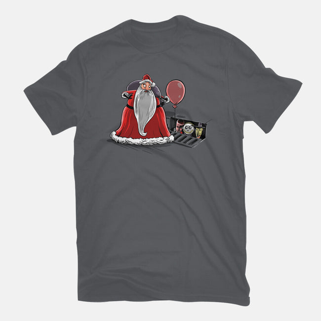 We All Float Down Here Santa-unisex basic tee-zascanauta