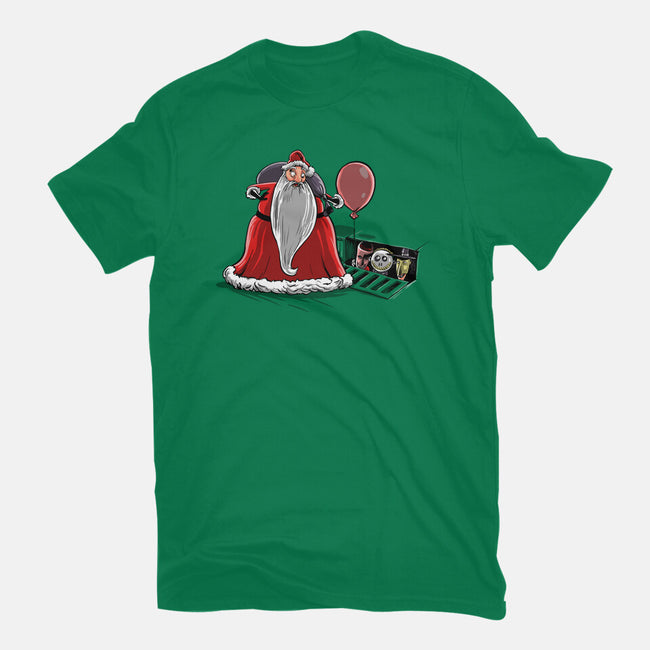 We All Float Down Here Santa-mens heavyweight tee-zascanauta