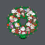 Catmas Wreath-none stretched canvas-bloomgrace28
