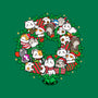 Catmas Wreath-none stretched canvas-bloomgrace28