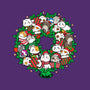 Catmas Wreath-none stretched canvas-bloomgrace28