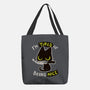 Tired Of Being Nice-none basic tote bag-BlancaVidal