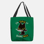 Tired Of Being Nice-none basic tote bag-BlancaVidal