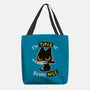 Tired Of Being Nice-none basic tote bag-BlancaVidal
