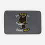 Tired Of Being Nice-none memory foam bath mat-BlancaVidal