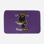 Tired Of Being Nice-none memory foam bath mat-BlancaVidal