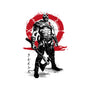 Killer Of Gods Sumi-e-mens basic tee-DrMonekers
