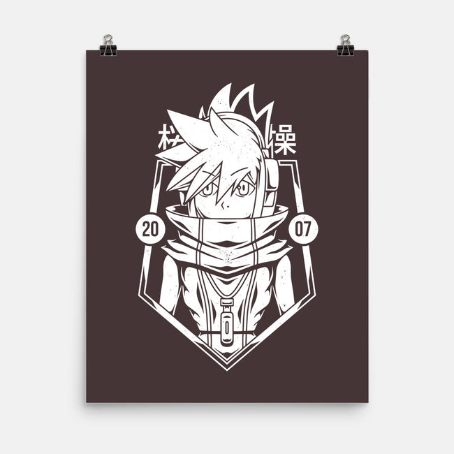 Neku-none matte poster-Alundrart