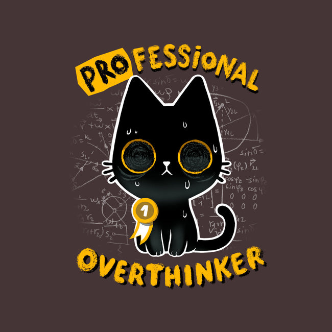 Pro Overthinker-none polyester shower curtain-BlancaVidal