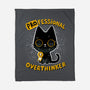Pro Overthinker-none fleece blanket-BlancaVidal