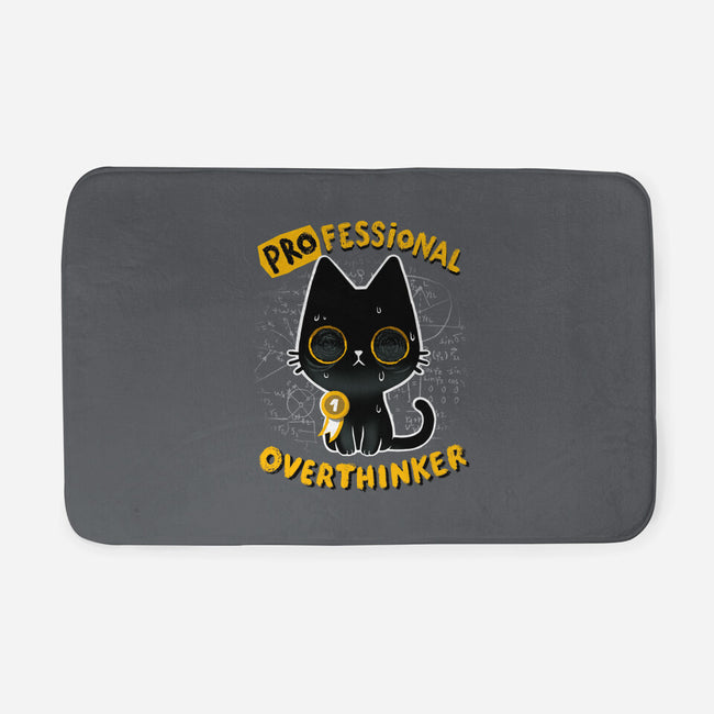 Pro Overthinker-none memory foam bath mat-BlancaVidal