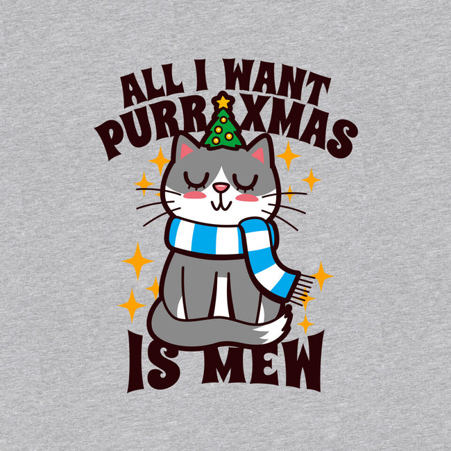 All I Want Purr Xmas-mens heavyweight tee-Boggs Nicolas