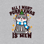 All I Want Purr Xmas-mens heavyweight tee-Boggs Nicolas