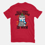 All I Want Purr Xmas-womens basic tee-Boggs Nicolas