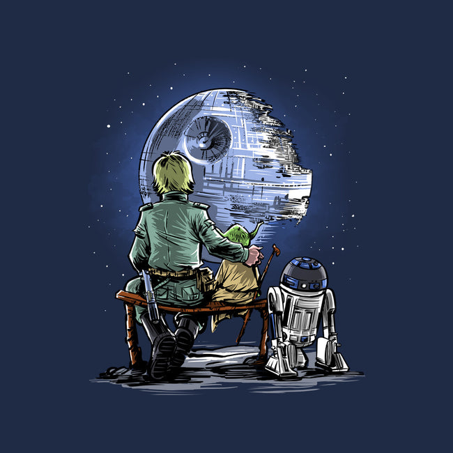 Master And Apprentice Gazing-womens basic tee-zascanauta