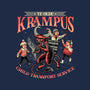 Krampus Christmas-none memory foam bath mat-momma_gorilla
