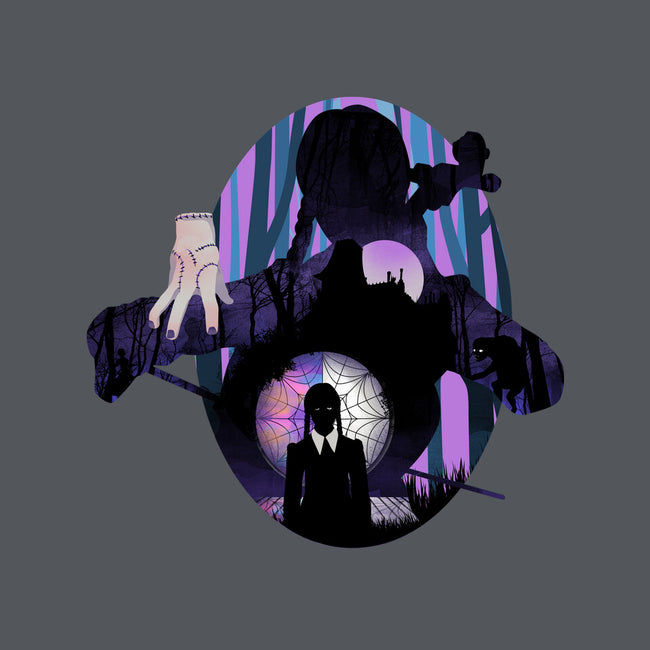 Nevermore Night-none polyester shower curtain-dandingeroz