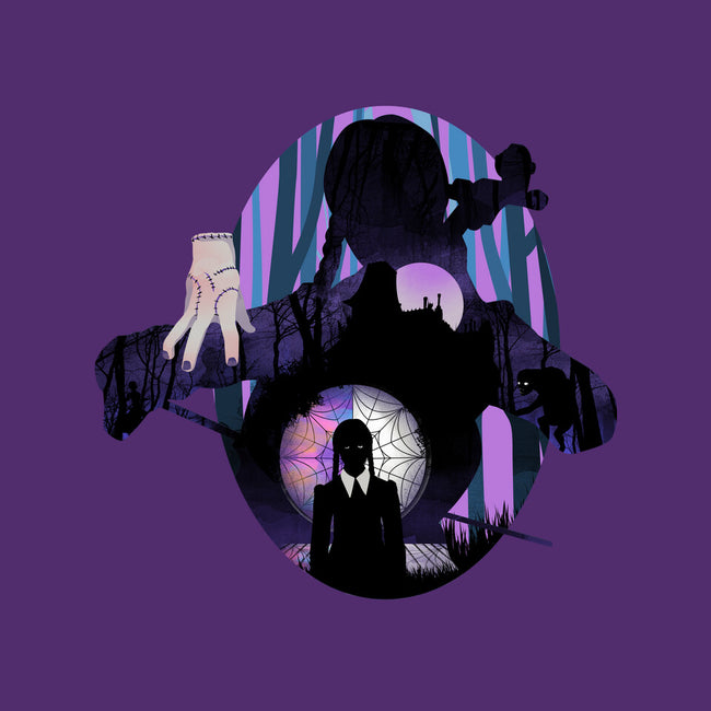 Nevermore Night-none polyester shower curtain-dandingeroz