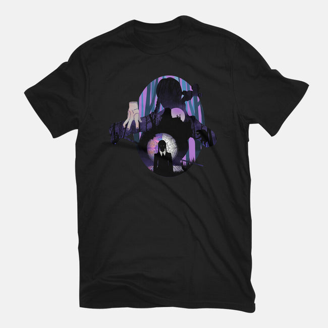 Nevermore Night-womens fitted tee-dandingeroz