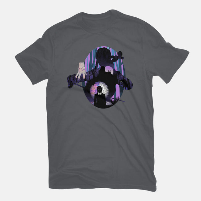 Nevermore Night-womens fitted tee-dandingeroz