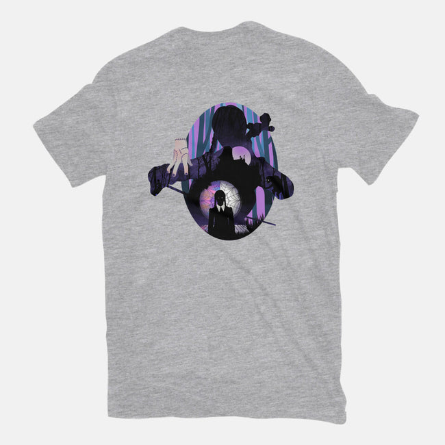 Nevermore Night-womens fitted tee-dandingeroz