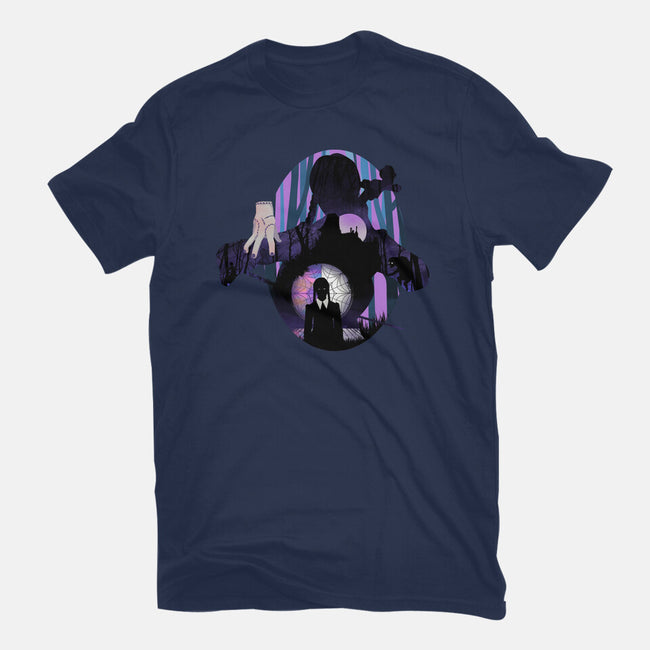 Nevermore Night-womens fitted tee-dandingeroz