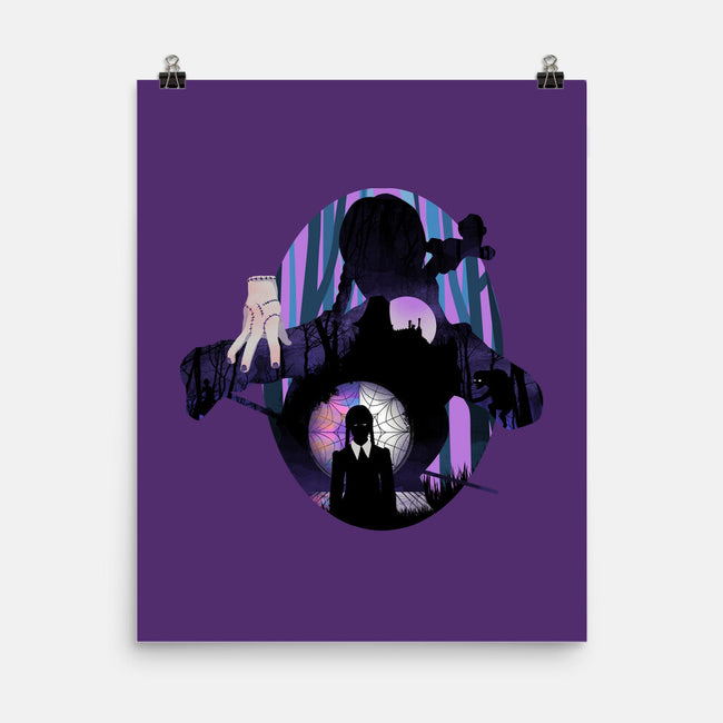 Nevermore Night-none matte poster-dandingeroz