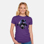 Nevermore Night-womens fitted tee-dandingeroz