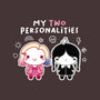 Two Personalities-none fleece blanket-paulagarcia
