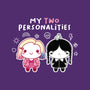 Two Personalities-none stretched canvas-paulagarcia