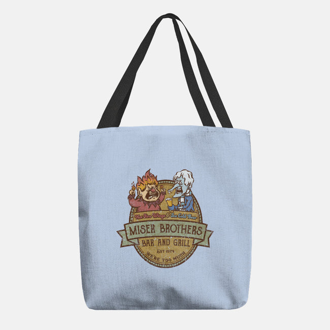 Miser Brothers Bar And Grill-none basic tote bag-kg07