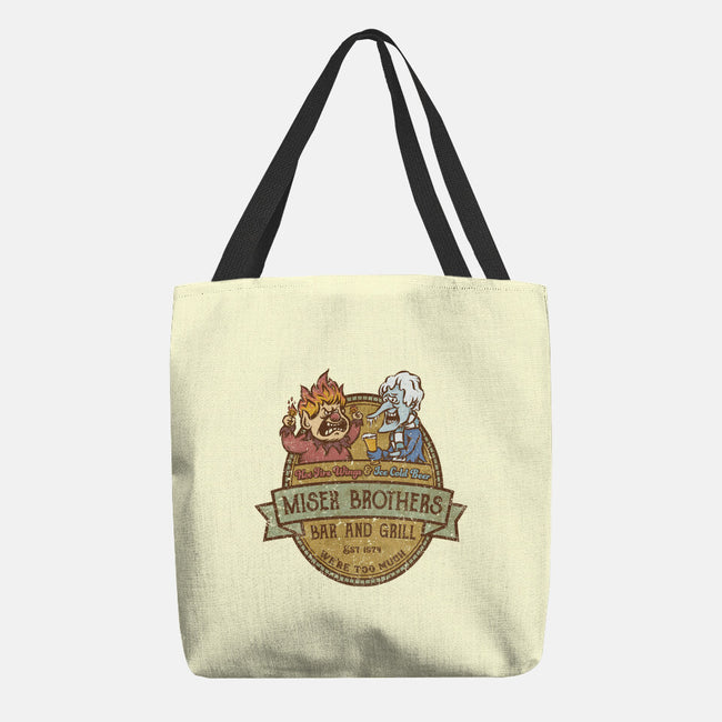 Miser Brothers Bar And Grill-none basic tote bag-kg07