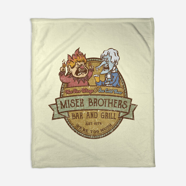 Miser Brothers Bar And Grill-none fleece blanket-kg07