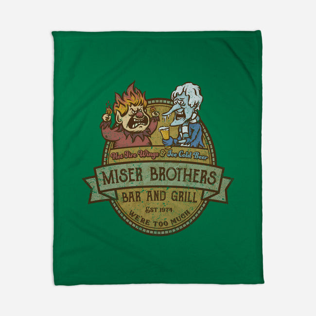 Miser Brothers Bar And Grill-none fleece blanket-kg07