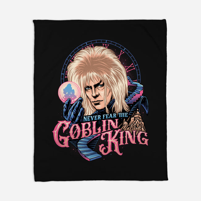 Never Fear The Goblin King-none fleece blanket-momma_gorilla