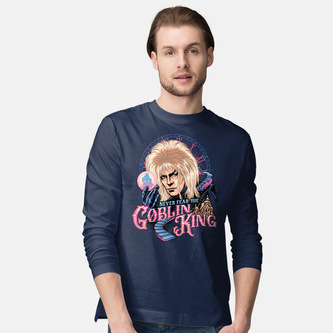 Never Fear The Goblin King-mens long sleeved tee-momma_gorilla