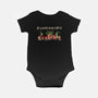 D-I-N-O-S-A-U-R-S-baby basic onesie-goodidearyan