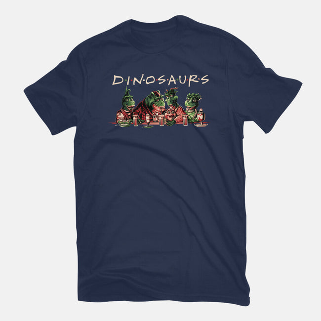 D-I-N-O-S-A-U-R-S-mens premium tee-goodidearyan