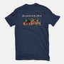 D-I-N-O-S-A-U-R-S-womens fitted tee-goodidearyan