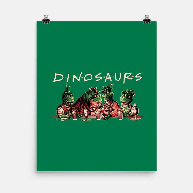 D-I-N-O-S-A-U-R-S-none matte poster-goodidearyan