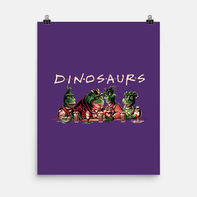 D-I-N-O-S-A-U-R-S-none matte poster-goodidearyan