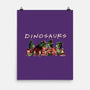 D-I-N-O-S-A-U-R-S-none matte poster-goodidearyan