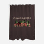 D-I-N-O-S-A-U-R-S-none polyester shower curtain-goodidearyan
