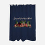 D-I-N-O-S-A-U-R-S-none polyester shower curtain-goodidearyan