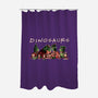 D-I-N-O-S-A-U-R-S-none polyester shower curtain-goodidearyan