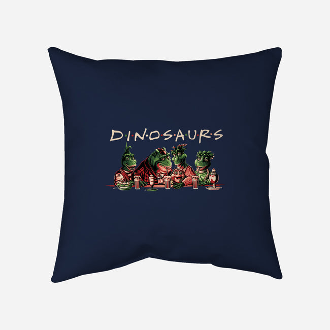 D-I-N-O-S-A-U-R-S-none removable cover throw pillow-goodidearyan